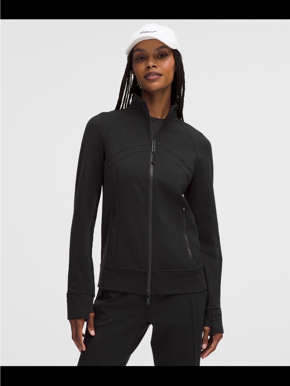 Lululemon Women's Black Define track Jacket Luon